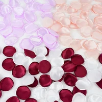 200pcs artificial fake rose petals simulation multi color petals wedding bridal bachelor party wedding room decoration supplies