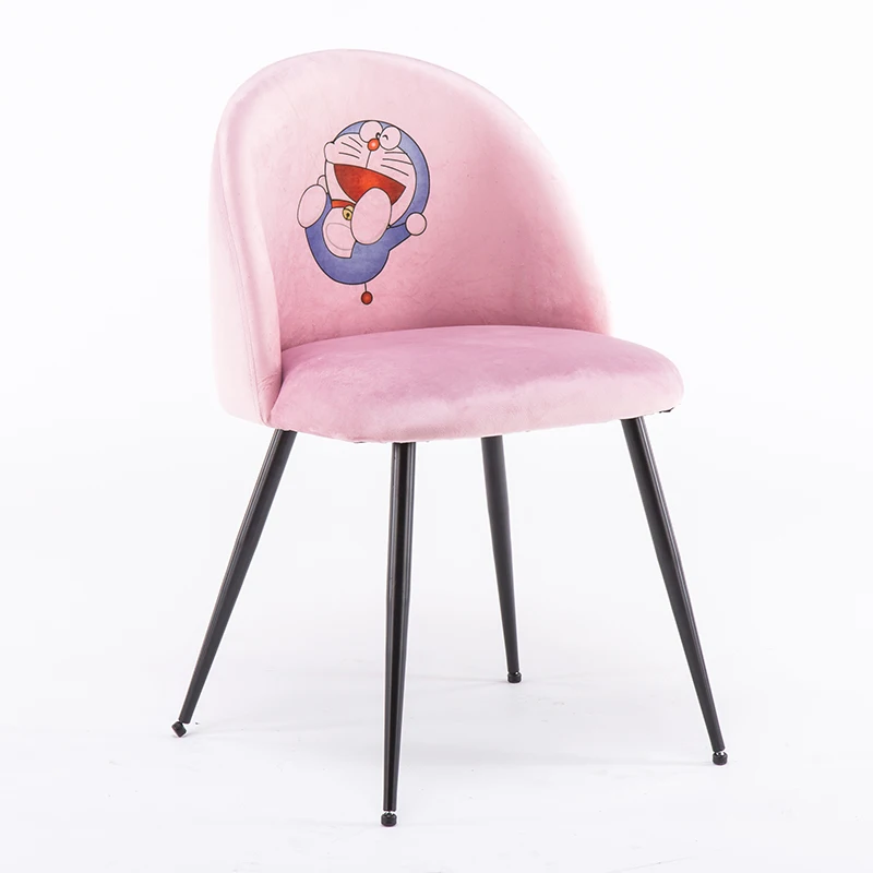 Новый скандинавский сетчатый красный стул для макияжа Ins туалетный чайного