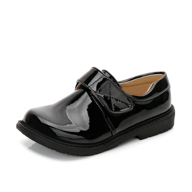 Zapatos de vestir blancos y negros para ni&ntilde;os, moda de Oto&ntilde;o, para actuaciones, suaves y transpirables, nuevos de cuero, 2022-2