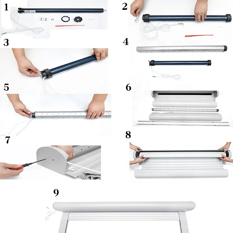 

Ac Standard Rolladen Tubular Motor For Roller Blinds