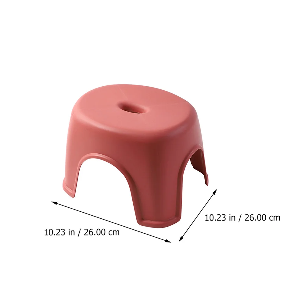 

1pc Anti-skid Low Stool Small Stool Household Bathroom Anti-skid Stool