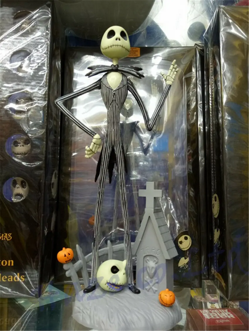 Экшн фигурка из ПВХ Кошмар перед Рождеством Джек Скеллингтона игрушка с