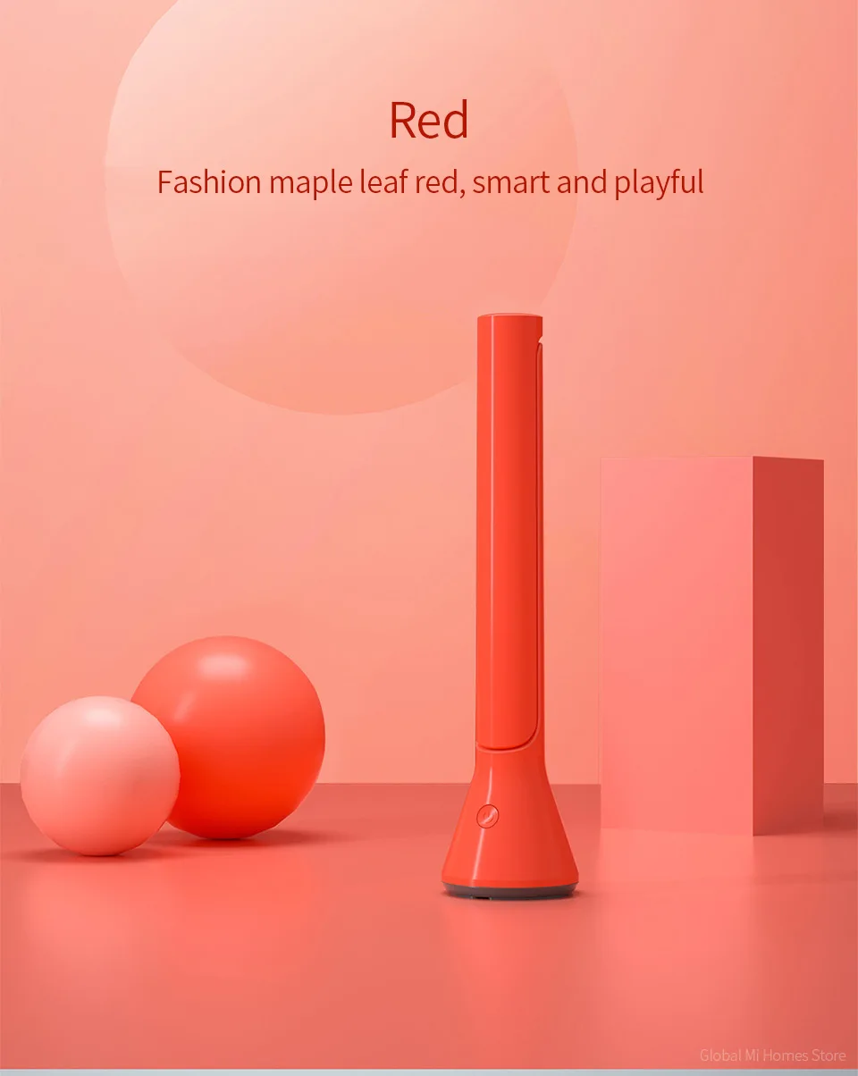 Xiaomi Mijia YEELIGHT Yeelight Складная заряжаемая настольная лампа светодиодный портативный стол для обучения стол в общежитие освещения