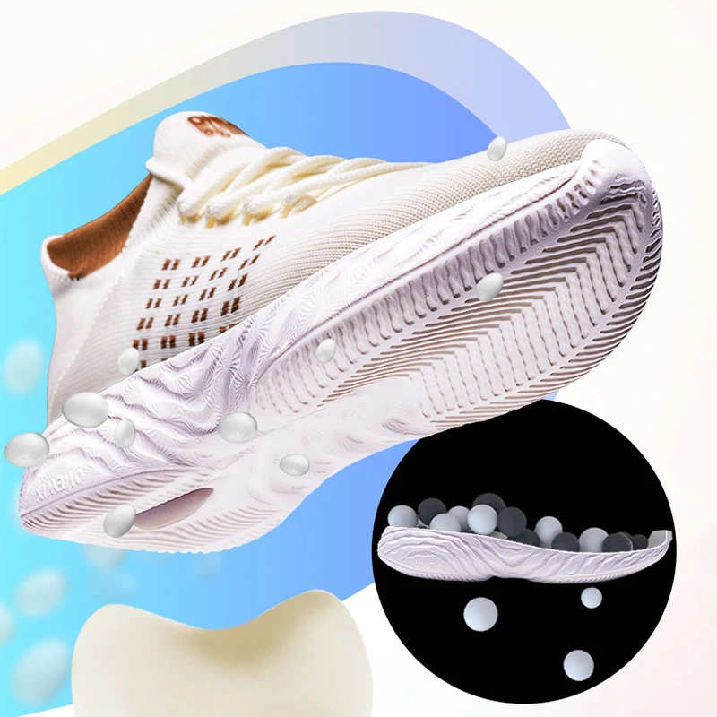 ONEMIX Men Sneakers Breathable Mesh Women Sports Shoes For Outdoor Summer Lace Up Training Athletic Black Walking Trekking Shoes