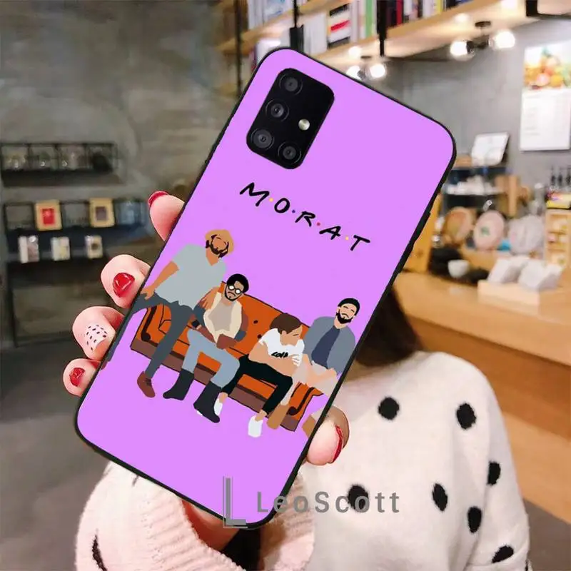 

fashion morat band Phone Case For Samsung A50 A51 A71 A31 A21S S8 S9 S10 S20 S21 Plus Fe Ultra 4G 5G