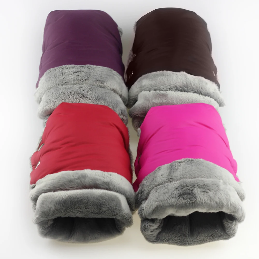 

2pcs Winter Warm Stroller Gloves Waterproof Gloves Pram Accessory Stroller Mitten Winter Warm Gloves pram hand muff Mitten baby