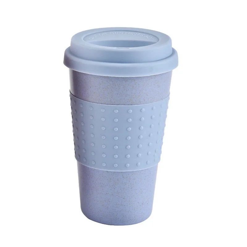 Дорожная кофейная кружка пластиковые кофейные чашки с бутылка для воды крышкой