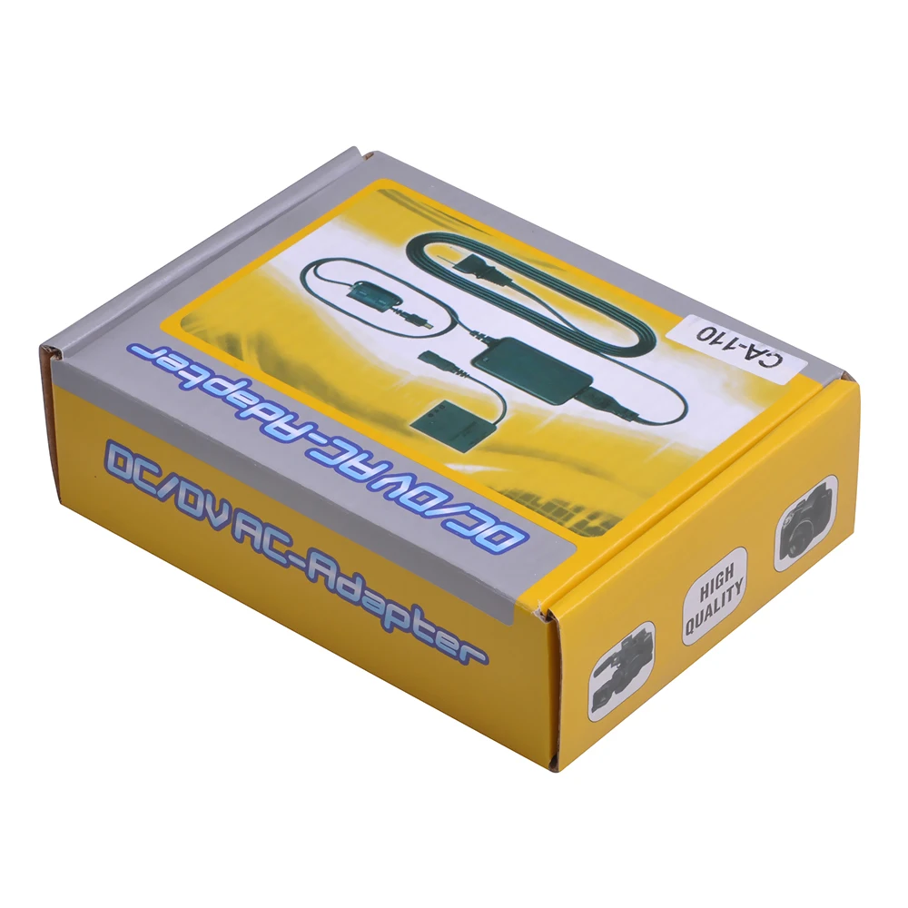 Адаптер переменного тока для фотокамеры Canon VIXIA HF M50 M52 M500 R20 R21 R30 R32 R40 R42 R50 R52 R60 R62 R200