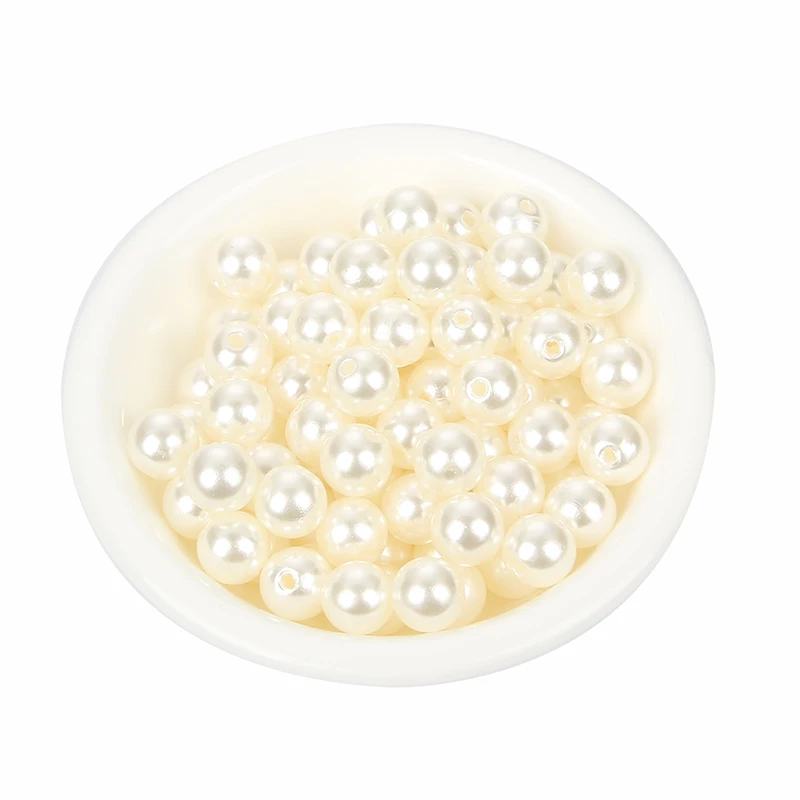 Бусины под жемчуг для самостоятельного изготовления ювелирных украшений
