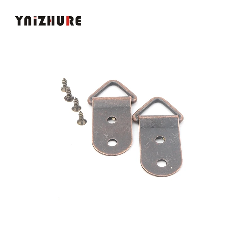 YNIZHURE 4 шт. 42*14 мм старинные маленькие треугольные отверстия крючок для украшения