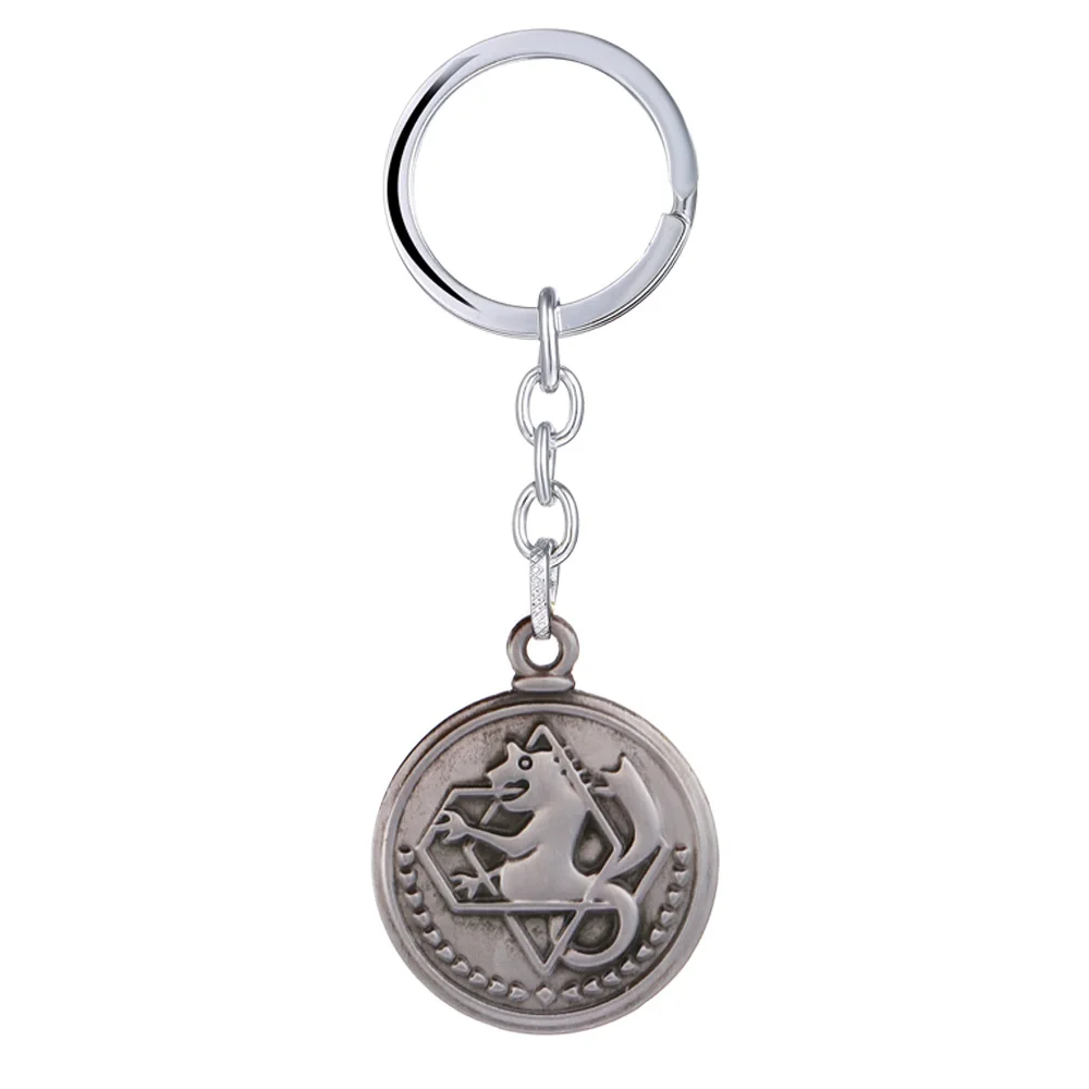 

Fullmetal Alchemist Keychains Edward Homunculus Pendant Keyring Key Holder Car Bag Key Chains Chaveiro Anime Jewelry Gift Men