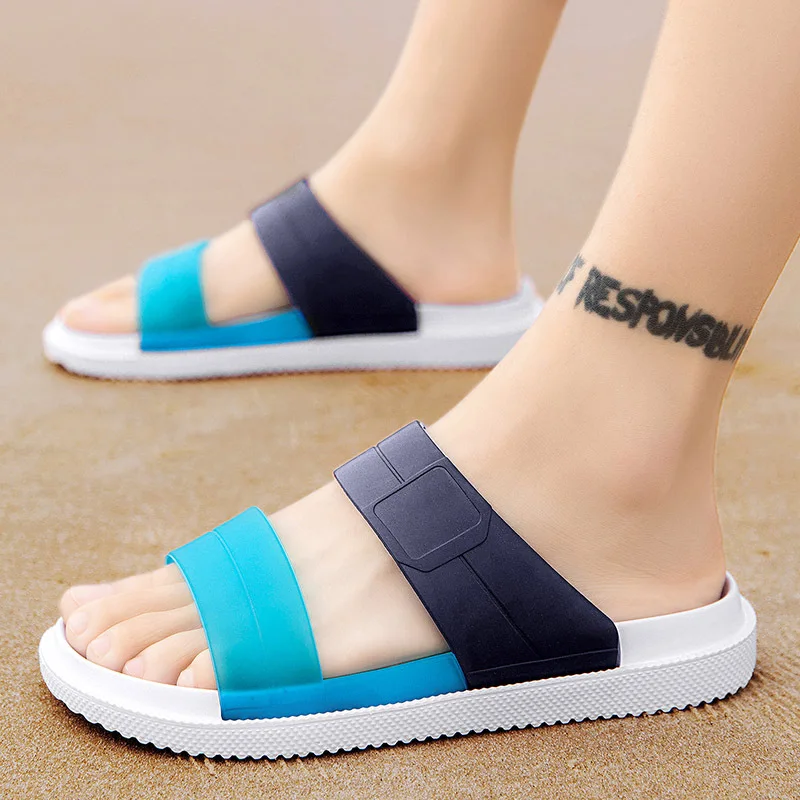 

Men's Summer Fashion Outer Wear 2021 New Flip Flops Personality Trend Outdoor Sandals and Slippers