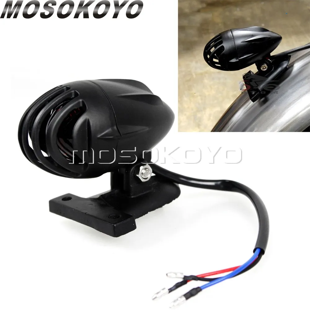 

Old School Style Stop Taillight 12V 23/8W Bullet Aluminum Brake Rear Lights For Harley Sportster Roadster Custom Retro Taillamp