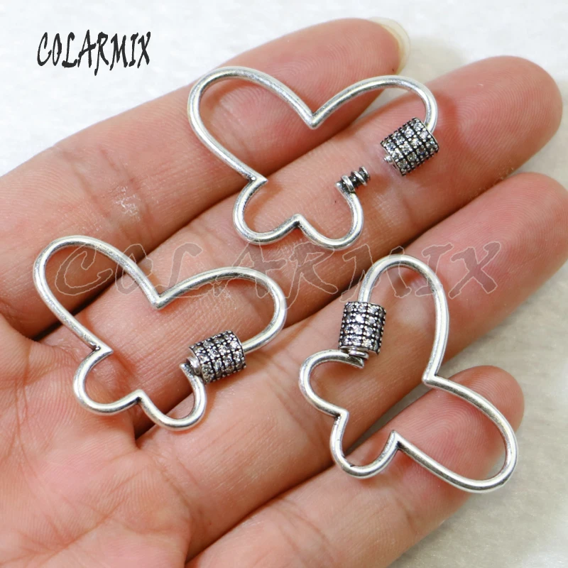 

8 шт Ретро Бабочка Пряжка ювелирные аксессуары-кулоны медные ювелирные изделия Пряжка Кулон для леди 5987