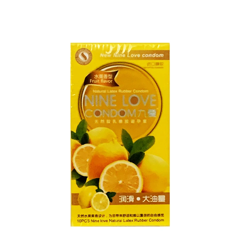 10 шт./кор. клубника/оранжевый/ароматом яблока презервативы секс товары для женщин