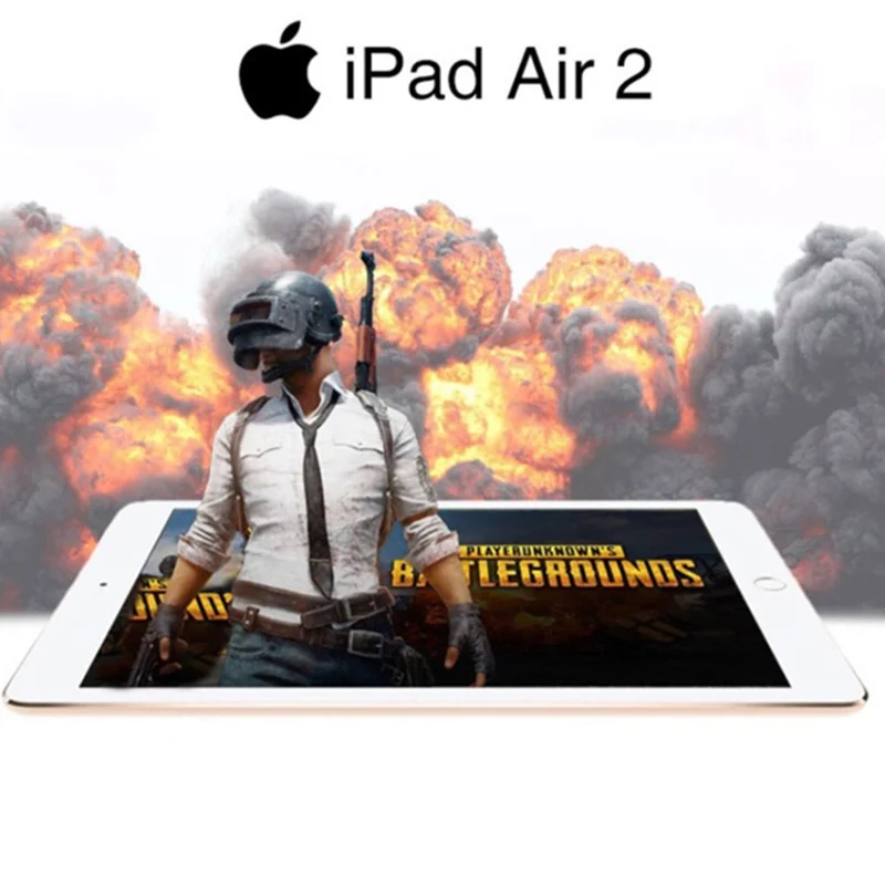 

(Used IPad) iPad Air2ipad6Black White Gold 9.4in 16GB/32GB/64GB Wi-Fi ,100% Working Condition,