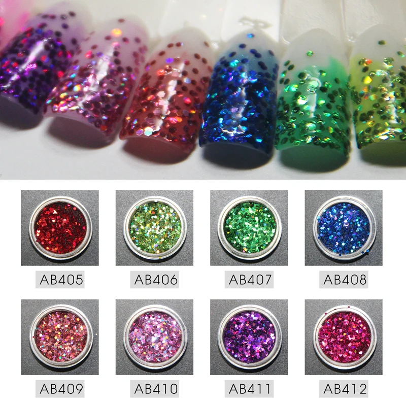 Блестящий Порошок для маникюра | Красота и здоровье