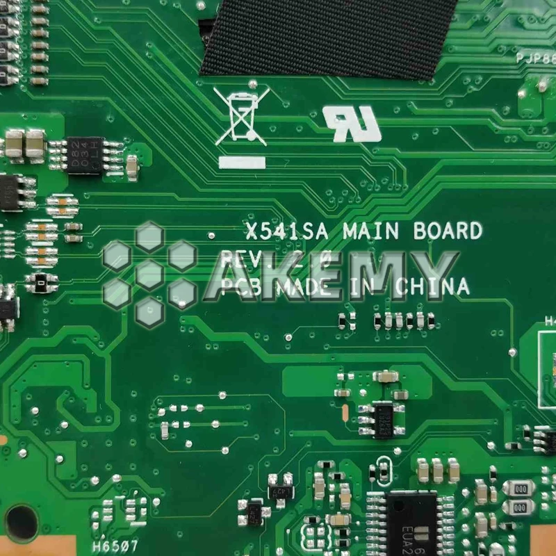 new x541sa mainboard for asus x541 x541s x541sa laptop motherboard test ok 8g n3160 4 cores 8gb ram free global shipping