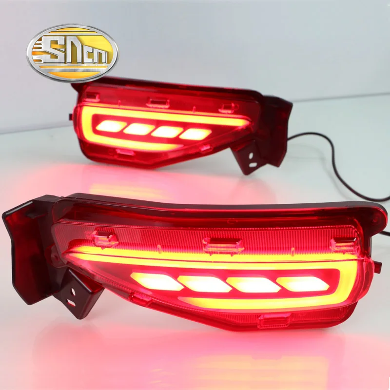 For Toyota Fortuner 2015 2016 2017 Led Brake Lights Turning Signal Lamp Rear Bumper Reflector Driving lights | Автомобили и