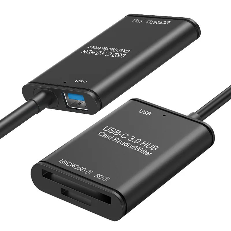 USB-концентратор Mosible для USB Type-C 3 0 Разветвитель интерфейс Thunderbolt адаптер TF SD
