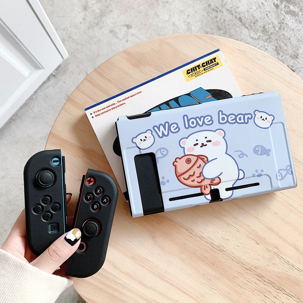 

New Arrival Cartoon Super Cute Lovely Animals Switch Game Protective Case For Nintendo Switch And Lite Cover