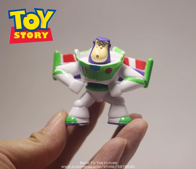 Disney Toy Story 4 Woody Buzz Lightyear Jessie 4-9 см 10 шт./компл. фигурки аниме Коллекционная фигурка