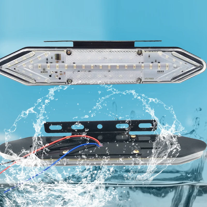 СВЕТОДИОДНЫЙ цветной задний фонарь для грузовика предупреждающий трейлера