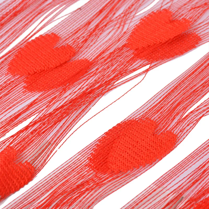 Сердце Тюль занавески современные для гостиной прозрачные тюлевые шторы оконные