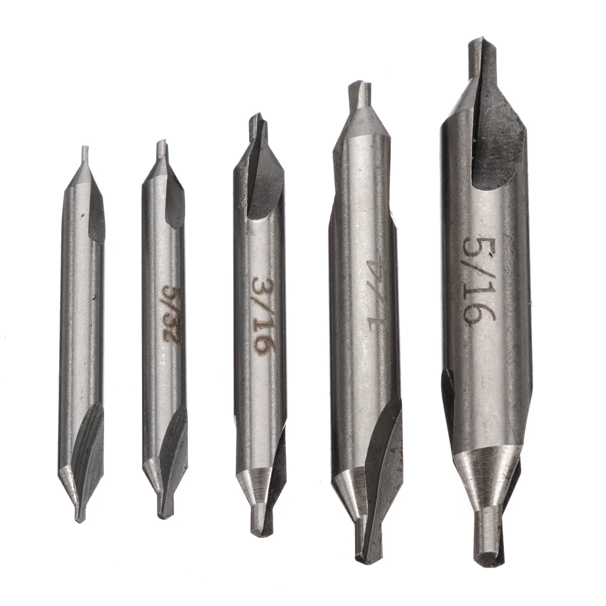 5 шт. A Type двойной концевой центр HSS набор сверл комбинированный токарный