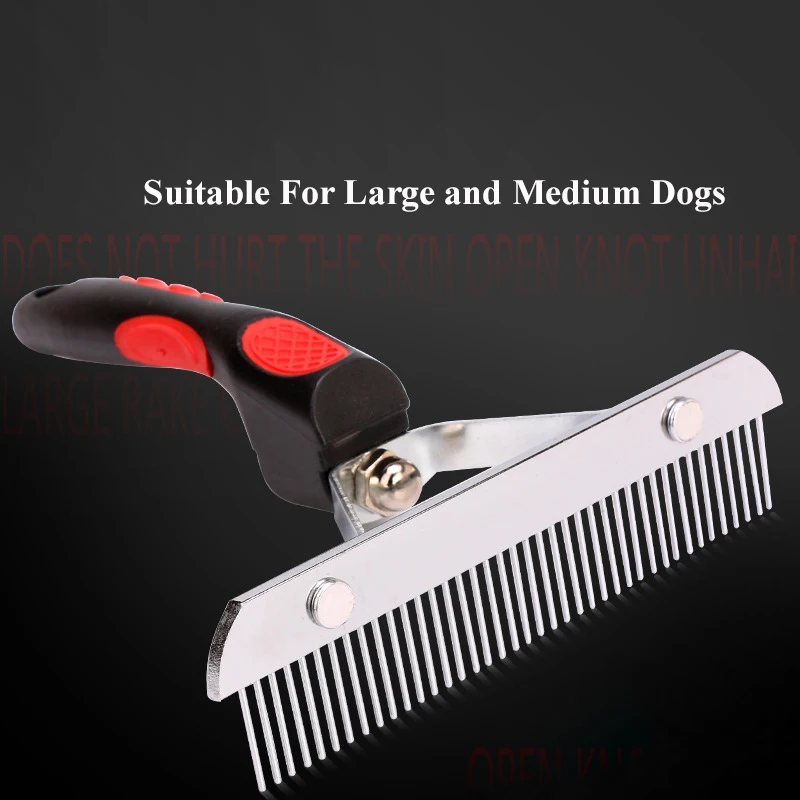 Щетка для больших собак нож длинных и коротких волос расческа домашних животных