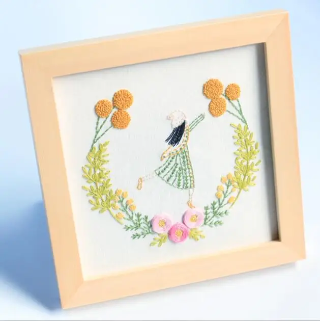 Вышивка для Девушки мечты Европейский комплект вышивки простой трехмерный Набор