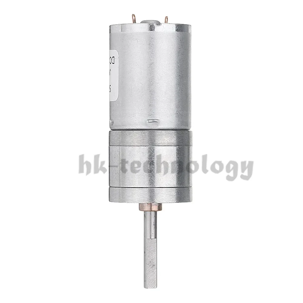 Редукторный двигатель постоянного тока 12 В 25 мм для интеллектуальных