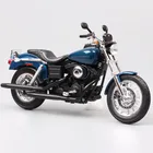 Модель мотоцикла Maisto 112 DYNA SUPER GLIDE SPORT FXDX, модель мотоцикла под давлением, сувенирная игрушка, подарок, миниатюрные коллекторы для детей, масштаб 2004