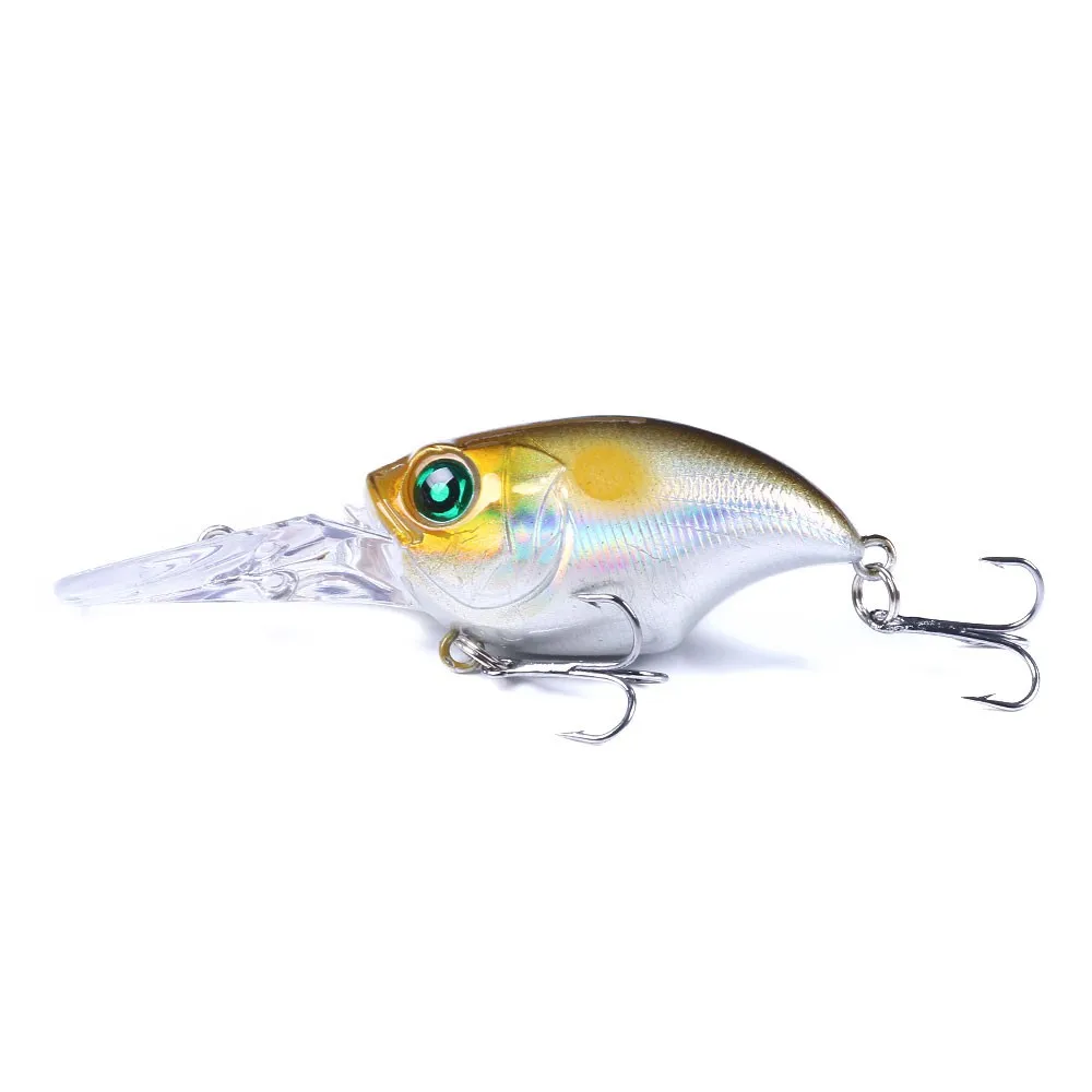 

1PC fishing bait Crankbait 7.5cm 11G Floating Fishing Lure 0.5-3M Diving Hard Artificial Fake Bait For Pike Carp Fishing Tackle