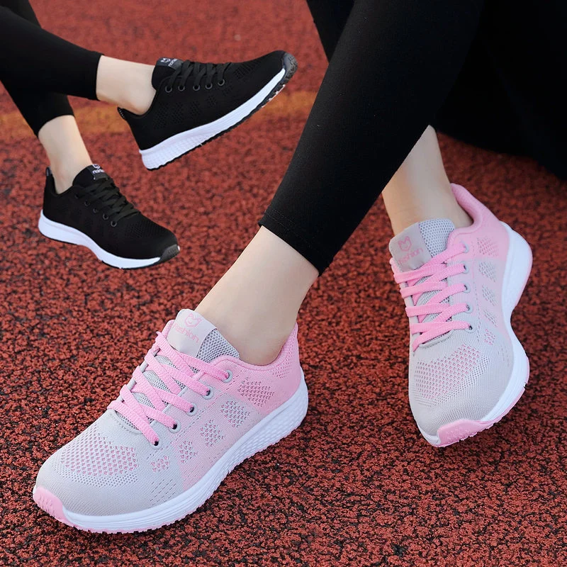 

Sports Shoes Women's Hiking Running Shoes Breathable Mesh Casual Shoes 2022 Spring New Style