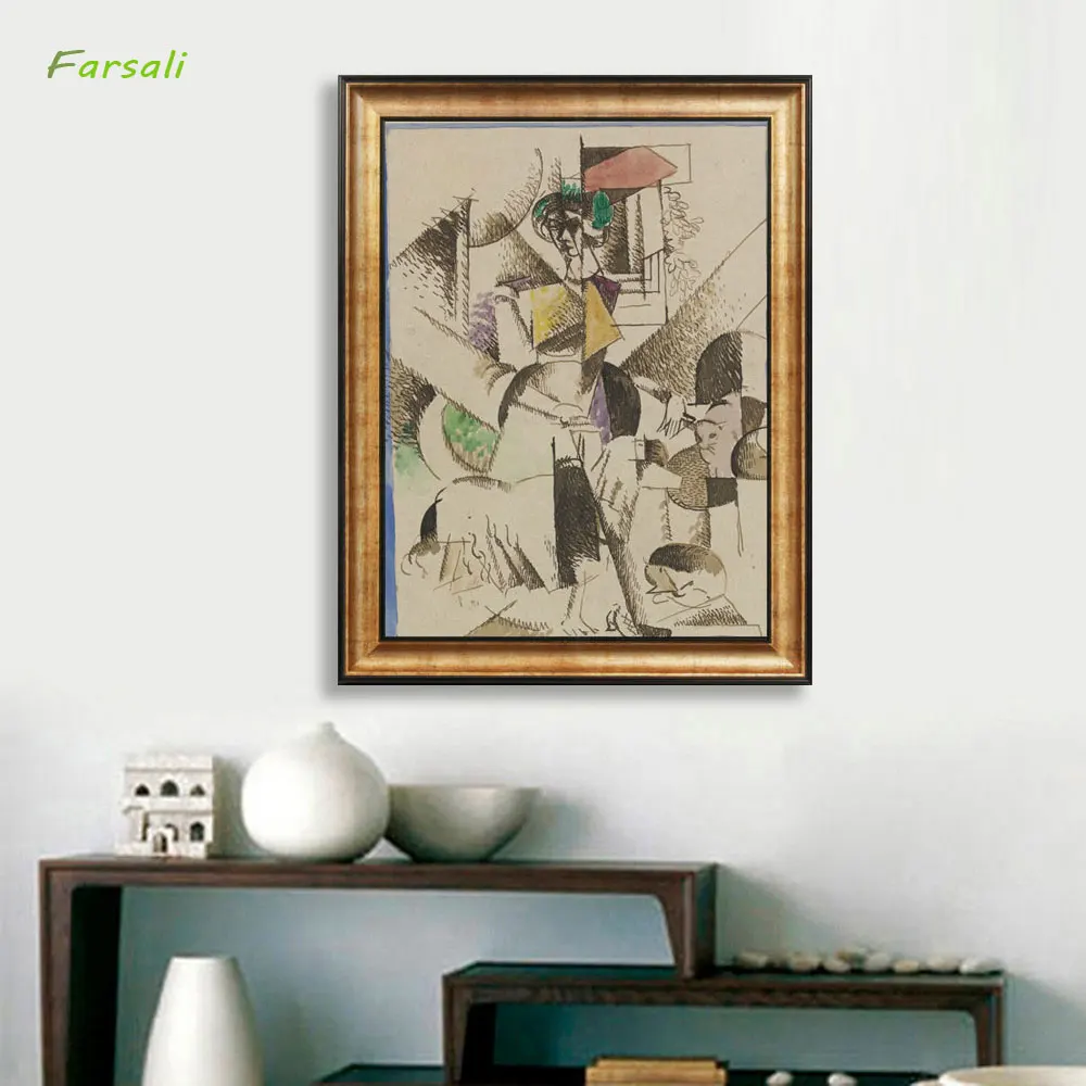 

Abstract Europe Vintage Printing Canvas Paintings Posters and Prints Home Wall Art Picture Living Room Office Décor