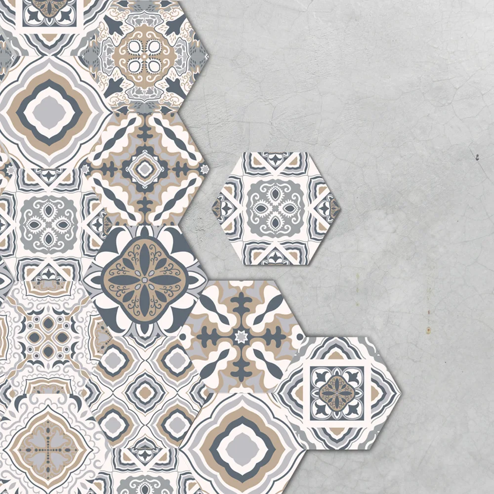 Самоклеющиеся виниловые наклейки на пол для ванной комнаты гостиной