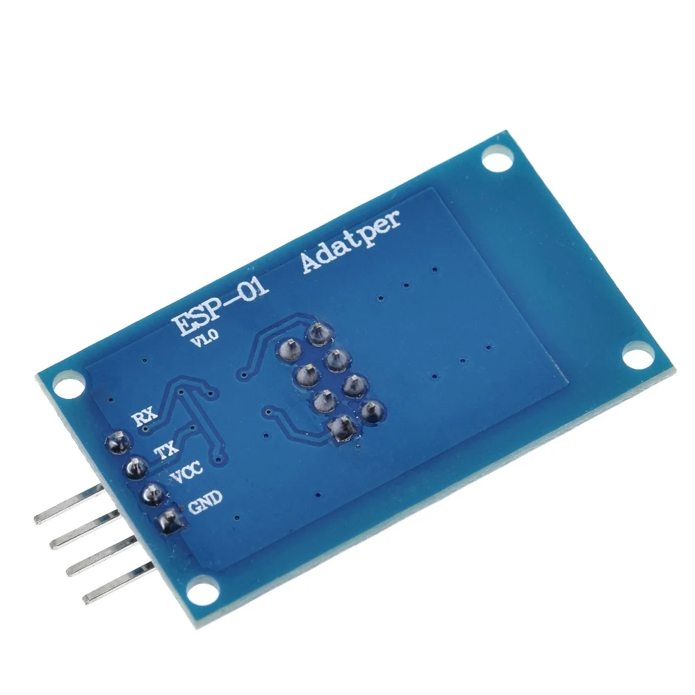 TZT ESP8266 ESP-01 серийный WiFi беспроводной адаптер модуль 3,3 V 5V Esp01 Breakout адаптеры pcb совместимый для Arduino