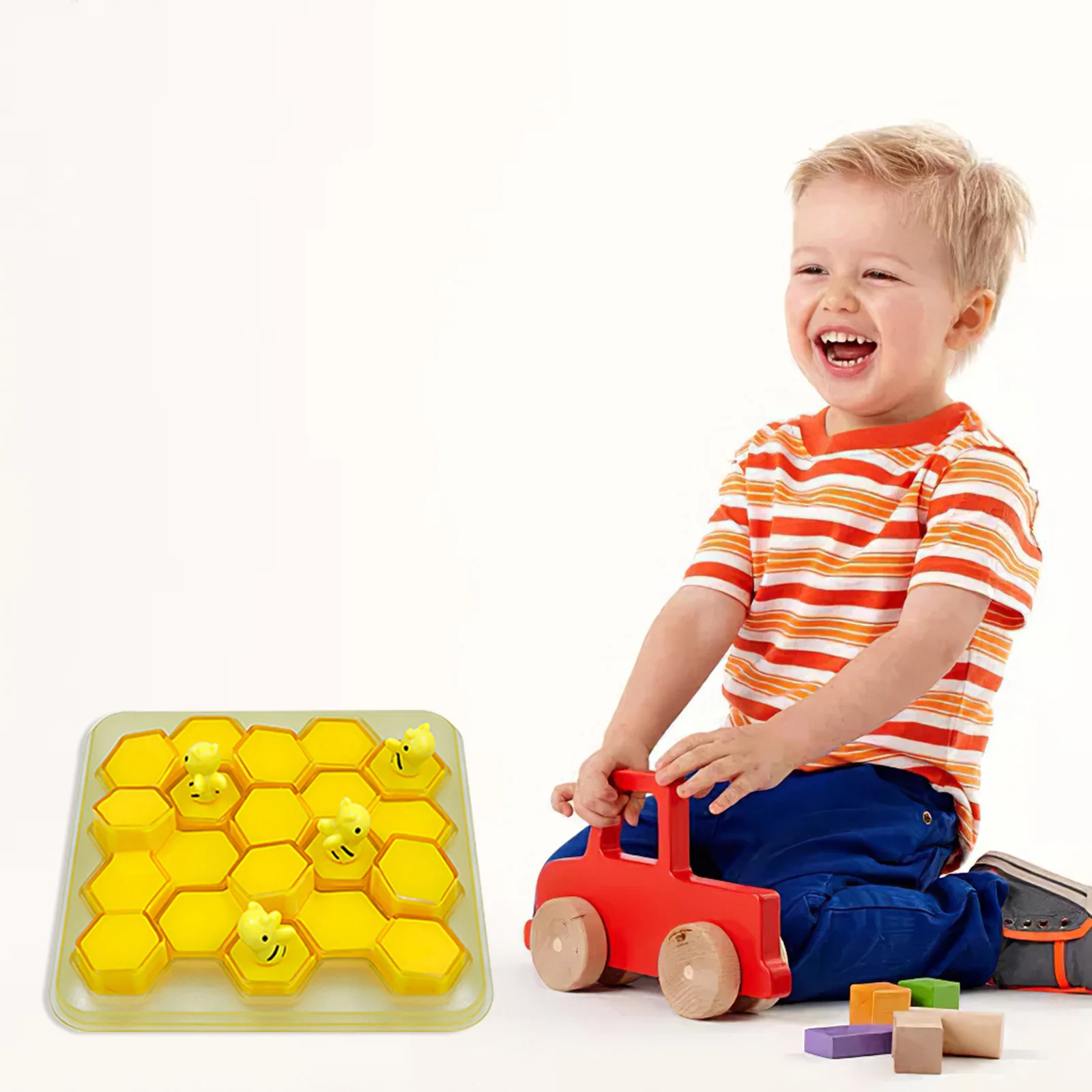 

Board Game Parent-Child Interactive Creative Assembly Early Education Assembled Bee Clearance Toy Bee Educatinal Toys Puzzle