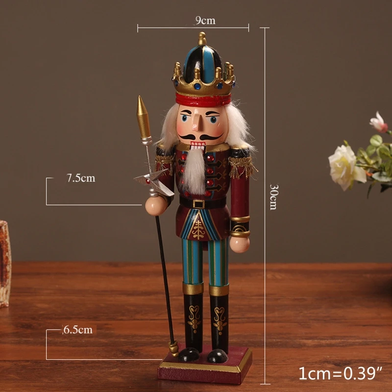 Деревянный Щелкунчик кукла-солдат музыкальная шкатулка детские игрушки ремесла