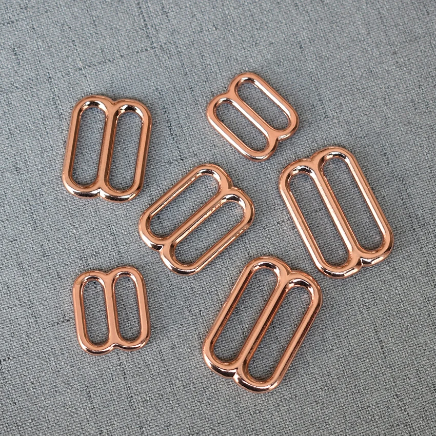 100 шт./упак. 15 мм 20 25 с металлической пряжкой на ремне Настройщик ползунок для