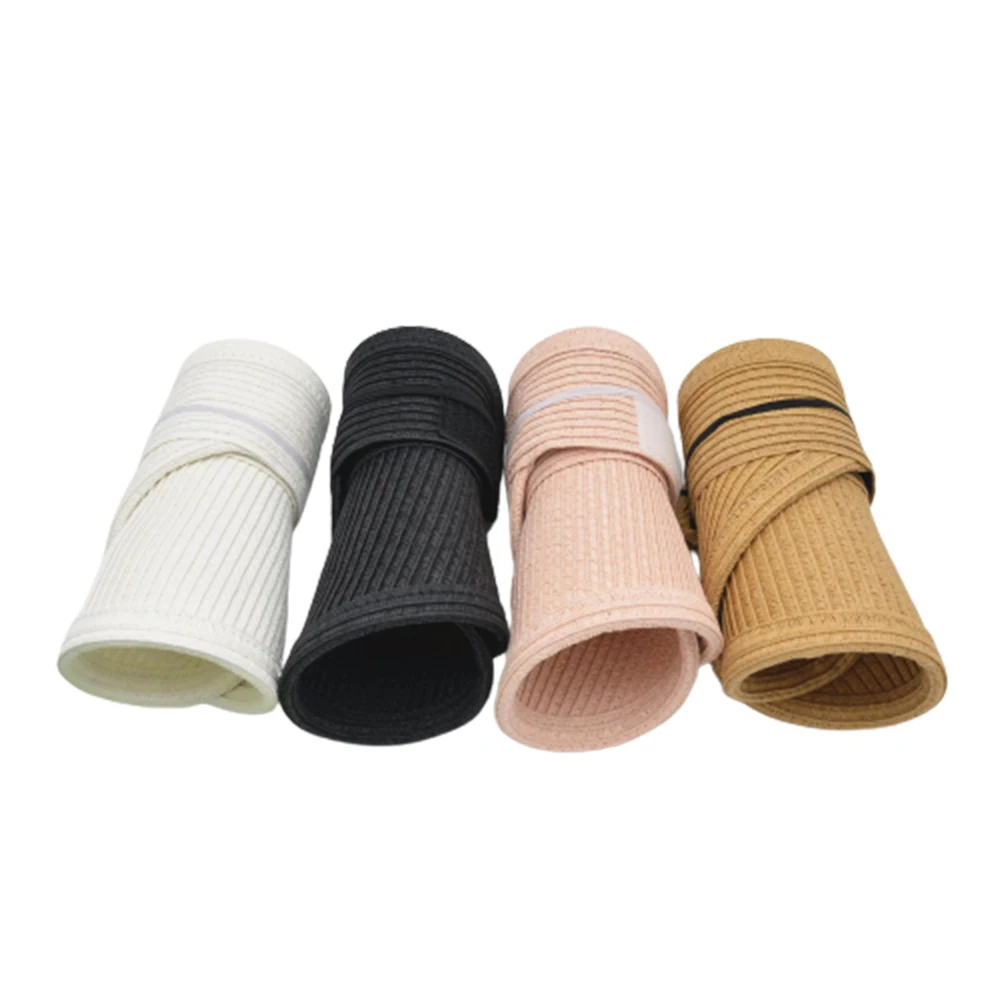 

2021 Summer Straw Beach Sun Hats Straw Visor Hats For Women, Foldable Wide Brim Roll-up Beach Ponytail Hats Sun Protection