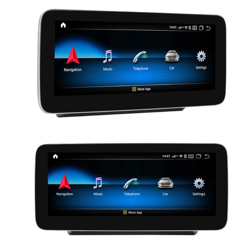 Автомобильный мультимедийный плеер NAVI беспроводной CarPlay для Mercedes Benz C GLC W205 2014 2015