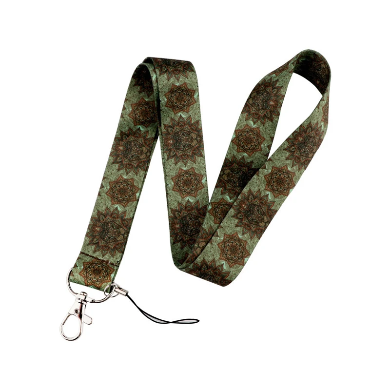 Correa de cuello con dibujos de Le&oacute;n para llaves y tel&eacute;fono, cinta con llavero para colgar en el cuello, ideal para tarjetas de identificaci&oacute;n, DIY, 30 unidades-0