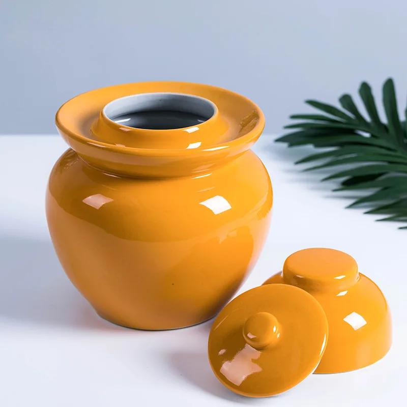 Цзиндэчжэнь керамические банки для соленья хорошее качество Kimchi бутылка