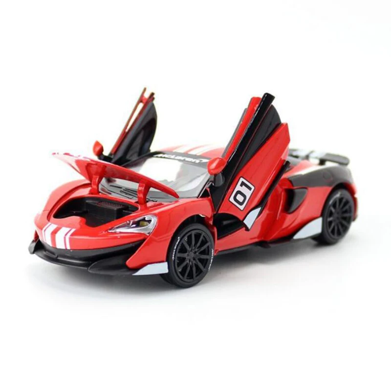 1/32 Высокая симуляция McLaren 600LT модель спортивного автомобиля игрушка сплав