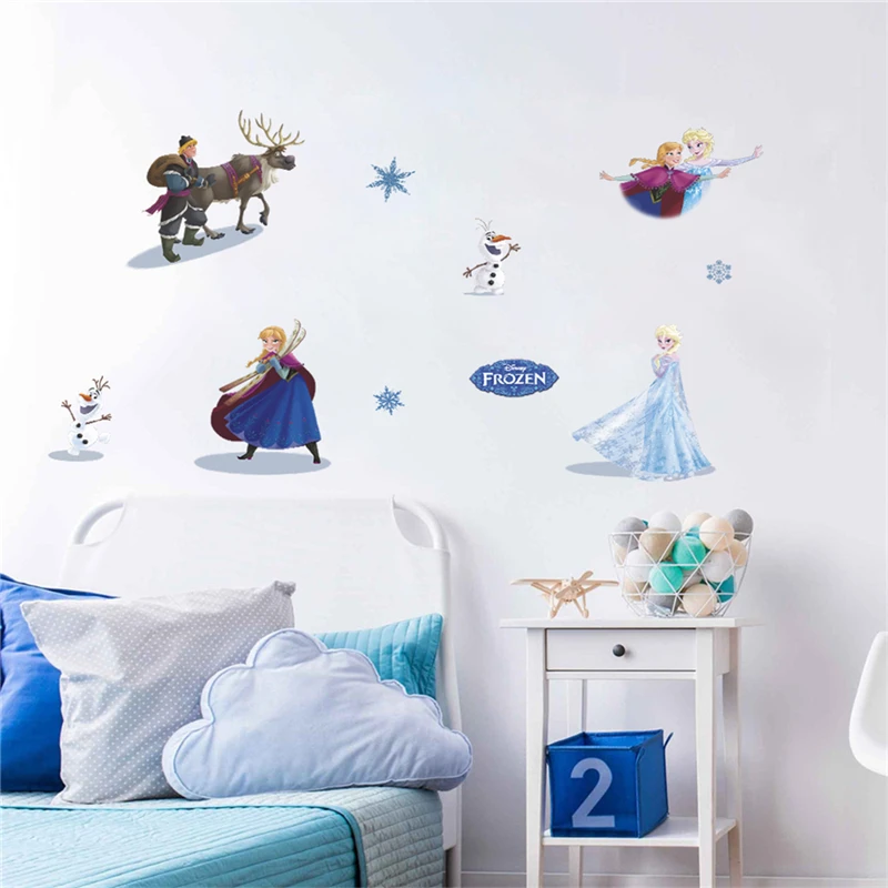 % Новый Мультфильм Эльза Анна Принцесса гостиная спальня детская комната