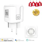 Беспроводная умная розетка 2,4G Wi-Fi для Homekit Siri IOS Apple, розетка с европейской вилкой, 16 А, 100-240 В, Wi-Fi розетка