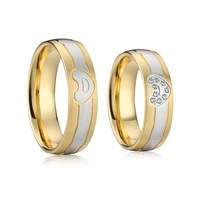 100 pcs wholesale lots bulk custom rings for women his and her jewellery titanium steel ring