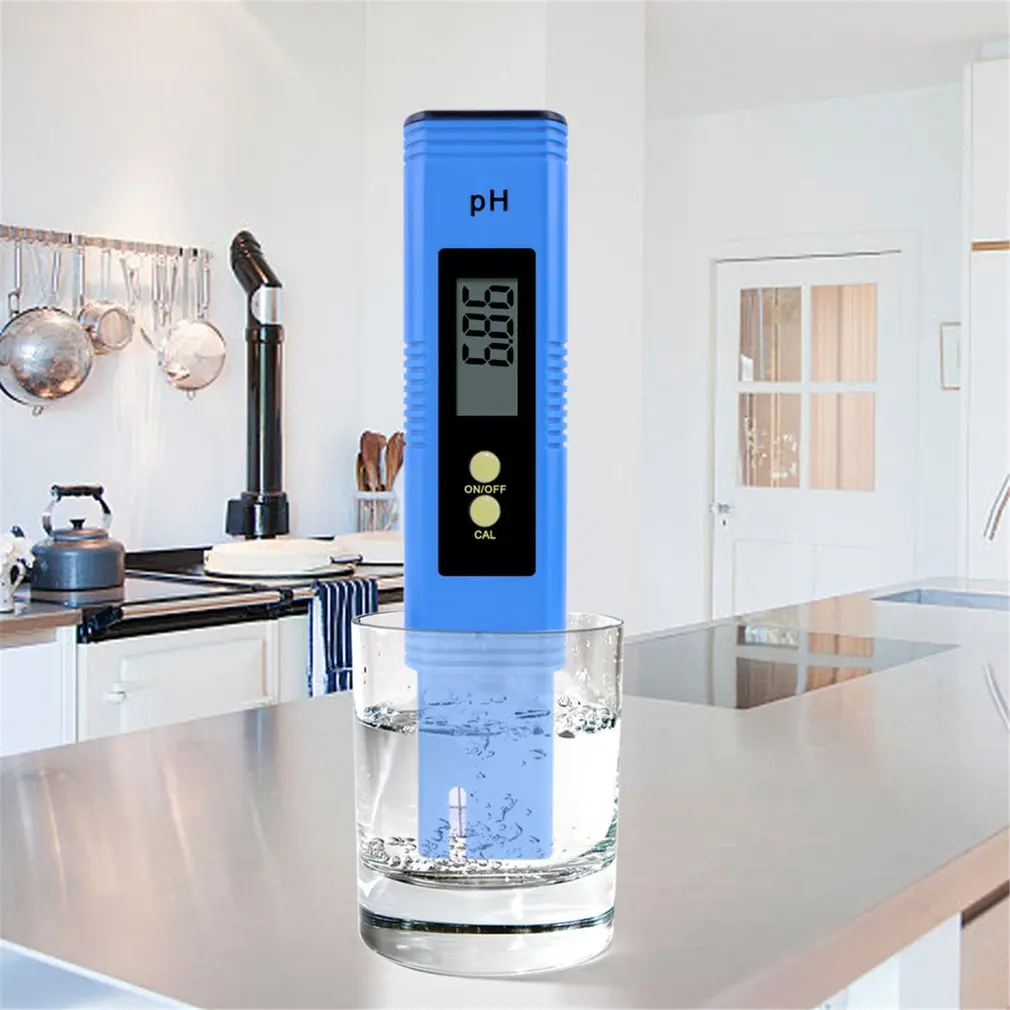 Портативный PH метр с ЖК дисплеем тестер качества воды монитор чистоты фильтр для